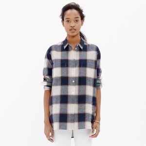 Madewell boyfriend shirt